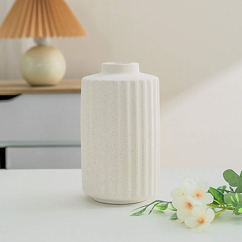 Vase à fleurs décoratif en céramique – Harmonie & Sérénité