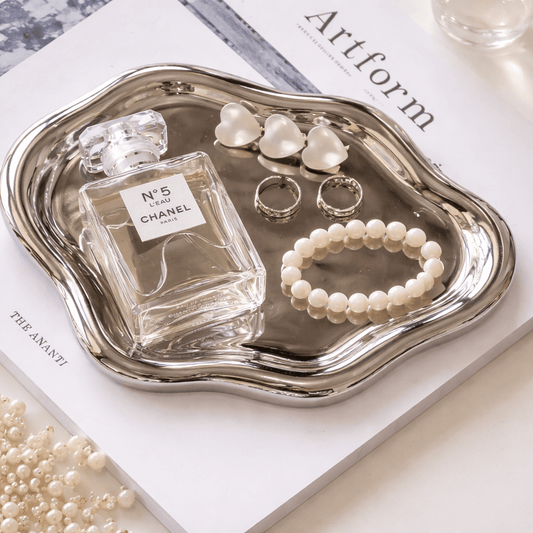 Plateau de rangement pour bijoux en céramique - Maison Mielle Paris