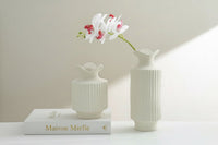 Vase à fleurs décoratif en céramique - Maison Mielle Paris