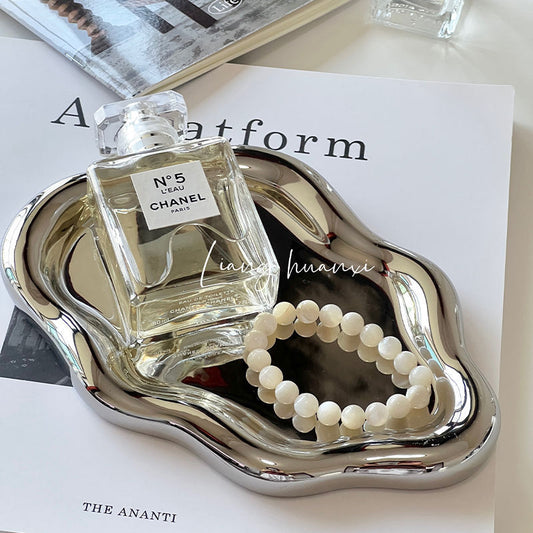 Plateau de rangement pour bijoux en céramique