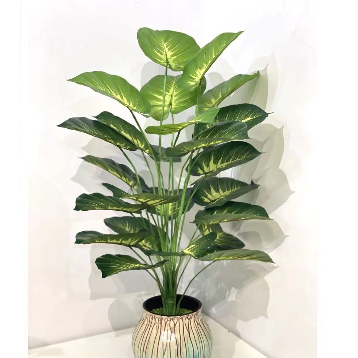 Plante artificielle effet naturel – Élément décoratif végétal