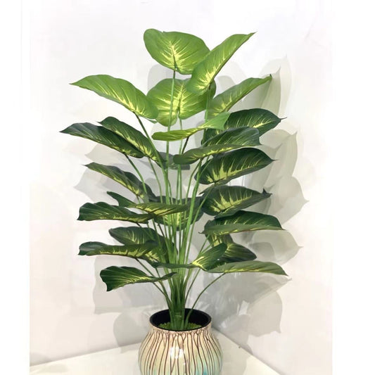 Plante artificielle effet naturel – Élément décoratif végétal