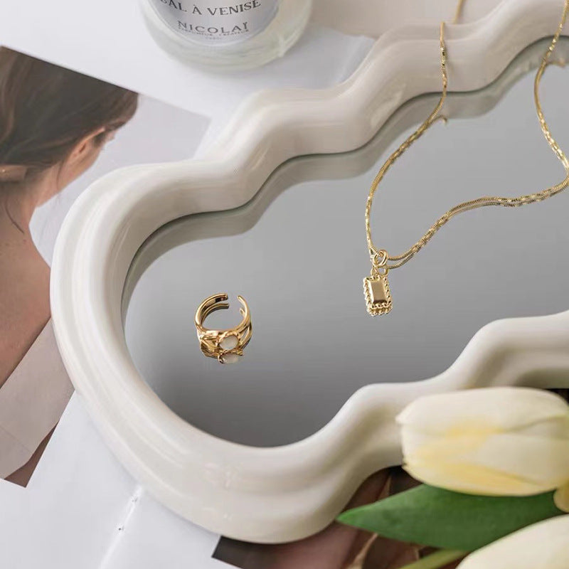 Miroir de courtoisie portable– Clarté & Sérénité