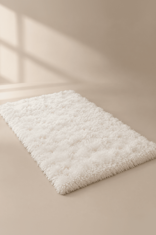 Tapis Mielle, Tapis moelleux effet nuage, doux & antidérapant · Blanc crème - Maison Mielle Paris