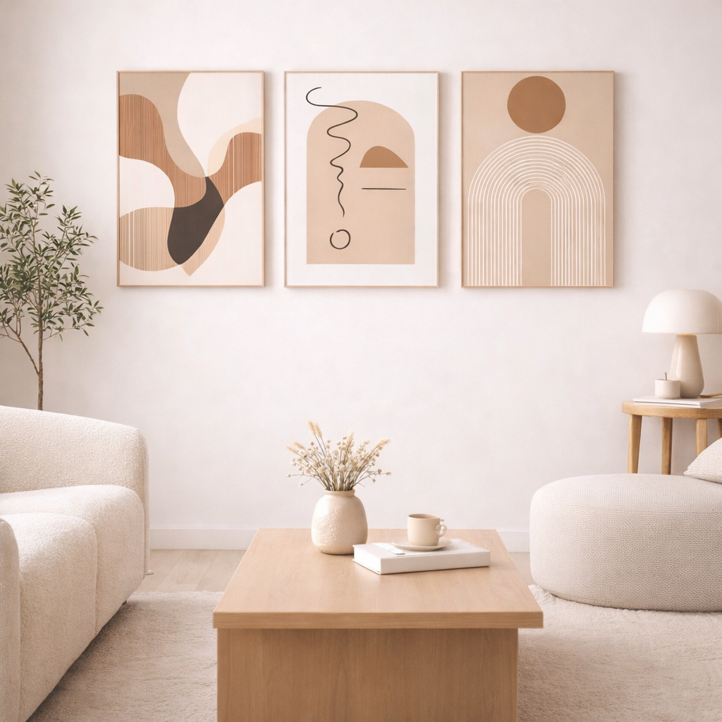 Œuvre murale décorative – Accent artistique pour espace de vie