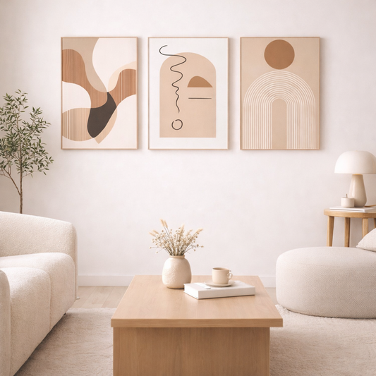 Œuvre murale décorative – Accent artistique pour espace de vie